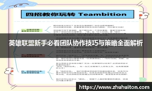 英雄联盟新手必看团队协作技巧与策略全面解析
